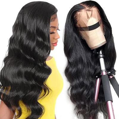 China Hd Straight Braided 10 Inches Body Wave Virgin Hair Glueless Full Lace Wigs For Black Women for sale