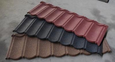 China anti-fade stone coated metal roof tile/natural color harvey metal roofing tiles for sale