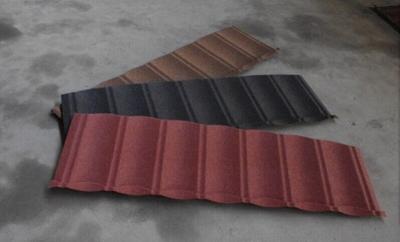 China anti-fade stone coated metal roof tile/natural color harvey metal roofing tiles for sale