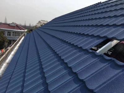 China anti-fade stone coated metal roof tile/natural color harvey metal roofing tiles for sale