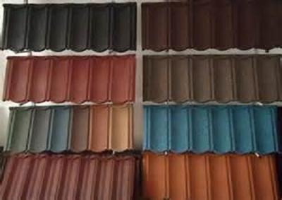 China anti-fade stone coated metal roof tile/natural color harvey metal roofing tiles for sale