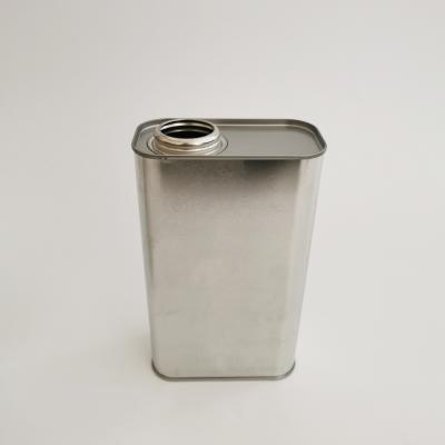 China Chemical factory direct sale customize 1L empty aluminum metal can with pressure cap for sale