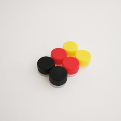 China Non Spill China Supplier Customize 25.4 Mm Plastic Screw Lids For Chemical Tin Can for sale