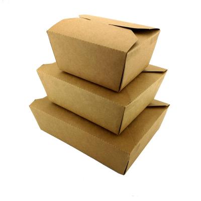 China Custom Disposable Quick To Go Food Packing Hamburger Box Takeaway Fast Food Packing Noodle Hamburger Pizza Packing Food Box for sale