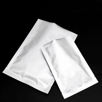 China 3 Seal Moisture Proof Wholesale Side Food Candy Packaging Heat Vacuum Sealing Foil Bag Empty Printed Plastic Foil Bag for sale