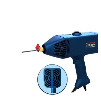 China Hot Sale 220V3KVA IGBT Inverter Manual Welder Factory Building Material Stores Little Welding Machine Handheld Arc Welding Machine ZX7-250 for sale