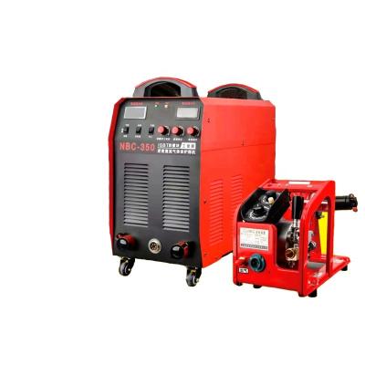 China Hot Selling 380V Wire Feeder 350 Amp NBC-350 Dual Module MIG/MMA Welder Industrial Dual Function MIG Welding Machine for sale