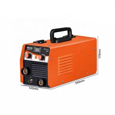 China Factory Hot Sale 1kg Gasless Spring Gasless Wire Mini Inverter No Gas Self-Shield 120A MIG 200 Inground Welding Machine for sale