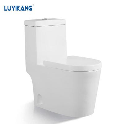 China Double-flush Modern Design Sanitary Ware Ceramic Washdown One Piece Toilet Bowl Y5221 for sale