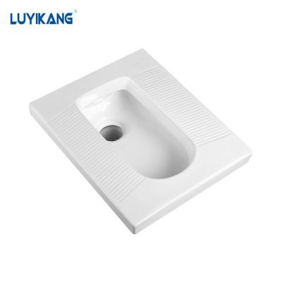 China Modern Squat Ceramic Human Bathroom Toilet Toilet Pan Y5066 Floor Floor Toilet for sale