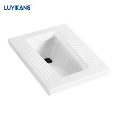 China Y5052AB ceramic squatting pan Foshan porcelain bathroom WC prices toilet modern squat toilet for sale