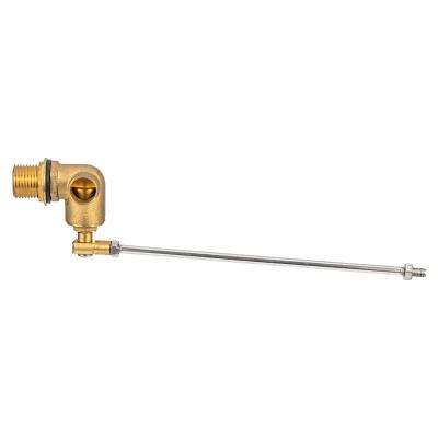 China General Brass Male Thread Connection Water Sensor , Adjustable Float Ball Valve for sale