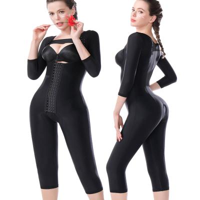 China Step 2 Compression Fajas Colombianas Post Surgery Post-Operatorias Antibacterial Butt Lifter Slimming Full Body Shaper Shapewear for sale