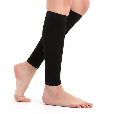 China Source Factory With 14 Years Of Medias De Men And Women Leg Guard Wraps Sports Elastic Calf Skinny Compression Leg Sleeves For Varicose Veins for sale