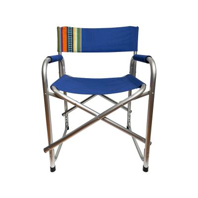 China Hanser LC-05-45 Director Chair Fishing Stool Aluminum Alloy Folding Easy-carry Portable Outdoor Foldable Beach Chair For Camping Hiking for sale