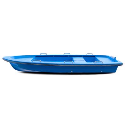 China Fishing Leisure 4.5m Boat Fiberglass Speedboat Hot Selling Double Decker Cruising Yacht Made In China Suppliers for sale