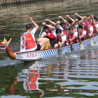 China Custom Low Price Dragon Boat International Standard IDBF Competition Factory Supply Dragon Boat 1222 for sale