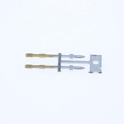 China Copper Customize Connector Pin, Copper Plating Gold Pin, Stamping Precision Pin for sale