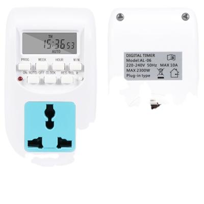 China Easy Installation Timer Adapter, Digital Timer Set Socket, Universal Timer Outlet for sale