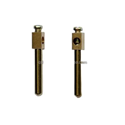 China 4.0mm Israel Residential/General Purpose Brass Plug Pin For Socket for sale