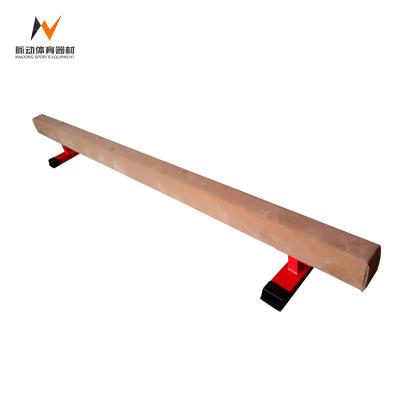 China Waterproof Kids Wooden Balance Beam for Gymnastic Equipment 340*45*30cm for sale