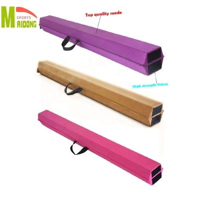 China Customized Logo EPE Material Folding Balance Beam For Gymnastics Practice for sale