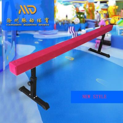 China EPE Gymnastics Training Equipments Adjustable Balance Beam with Customized Color for sale