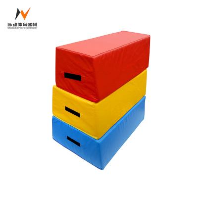 China Customized Logo Availabled Gymnastic Training Sport Soft Foam Traditional Vauting Box for sale