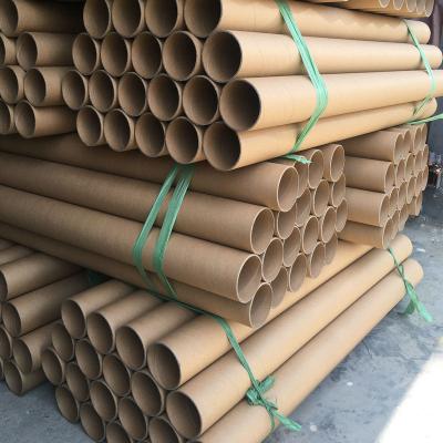 China Recyclable Paper Tube Inner Diameter 5 Cm 3 Mm 50 Cm Long Thick Lamp Tube Packaging Can Be Customized for sale