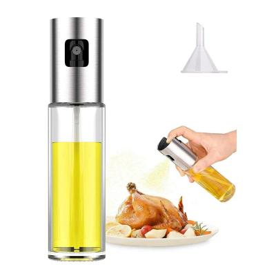 China 2021 Hot Wholesale Cooking Oil Olive Oil Spray Bottle With Stainless Steel for sale