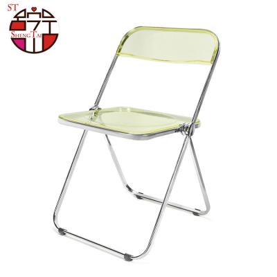 China Removable Design Cheap Home Furniture Cover Modern Colorful Folding Dining Chair Wholesale for sale