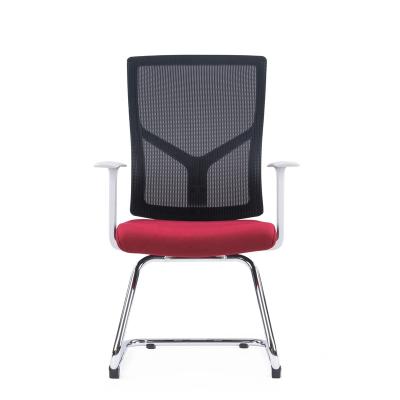 China Cooling White Commercial Design Mesh Office Clerk Chair Ergonomic Computer Office Chair Furniture Customer for sale