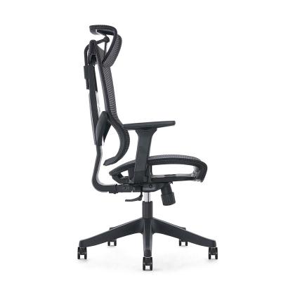 China High End Ergonomic Adjustable Height Adjustable Full Mesh Office Chair Black Executive Chair (Height) for sale