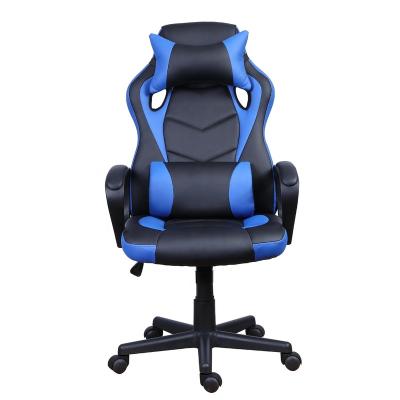 China (Size) OEM Adjustable Modern Kids Computer Chair Racing Style PVC Seat Ergonomic Leather Office Gaming Computador Chair Cadeira for sale