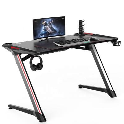 China (Other)Adjustable Game Board With LED Light Leg Gaming PC Desktop Racing Game Table With RGB Lights Remote Control for sale