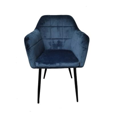 China Wholesale Metal Leg Slipcovered Factory Style Wooden Frame Office Reception Chair Living Room Chair Furniture Classic Corner Single Seater for sale