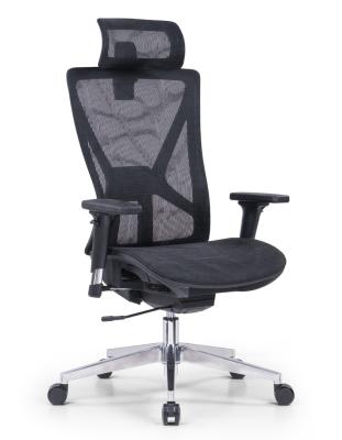 China HCYZ Luxury Height Adjustable Ergonomic Chair (Height) Rotation Office Full Mesh Chair Manager Swivel Chair With 3D Armrest for sale