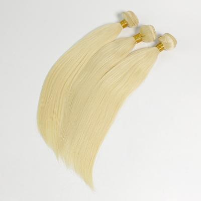 China Silky Straight Top Quality Invisible Natural Hair Extensions Blonde Tangle Weft Indian Hair for sale