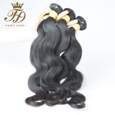 China Body Wave Premium Soft Healthy Hair Real Unprocessed Raw Indian Hair for sale