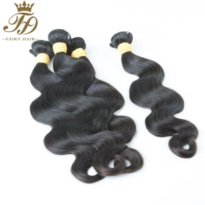 China Good Quality Raw Body Wave Indian Hair Vendor Can Be Dyed Easily Indian Temple Hair Wholesale for sale