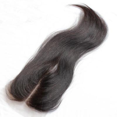 China Size 4x4, Straight Hair 5x5 Soft Touch Small Knots Lace Up Closure Straight Hair With Bundles for sale