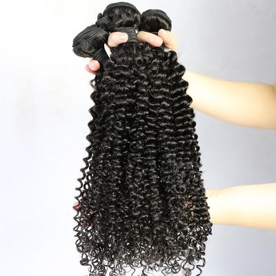 China One Donor Frizzy Curly No Chemical Smells Curly Wave Hair Bundles Peruvian Hair Supply for sale