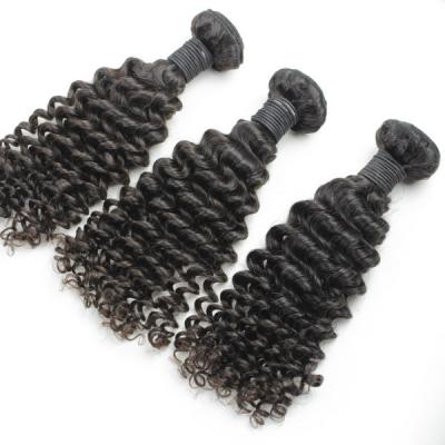 China Cheap Deep Wave Top 10 Grade Factory Price Peruvian Hair Bundle For Black Women for sale