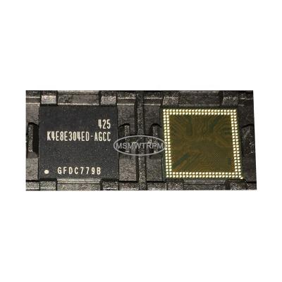 China MSMWTRPM MSMWTRPM K4E8E304ED-AGCC 168FBGA LPDDR3 1GB Used Soldered Balls Tested OK Chip K4E8E30 Flash Memory for sale