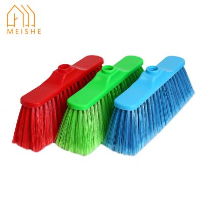 China Economical Colorful Broom Broom Plastic Floor Cleaning Mop for sale