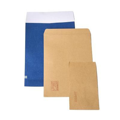 China Professional Clean Medical Business Envelope Food Grade Envelopes Kraft Paper Package for sale