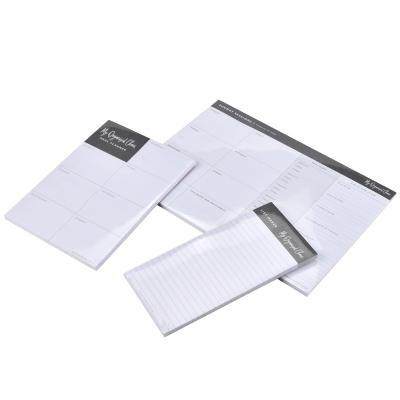 China Custom A3 A4 A5 Office Memo Pads Self-adhesive Sticky Memo Pad Promotional Notepad Factory for sale