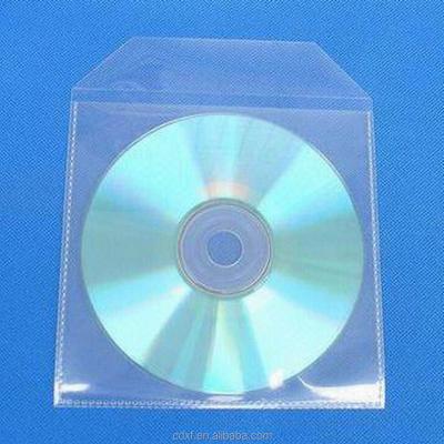 China Red And Black Popular Plastic Sleeve Supplier PET CD DVD PVC Record Sleeves for sale