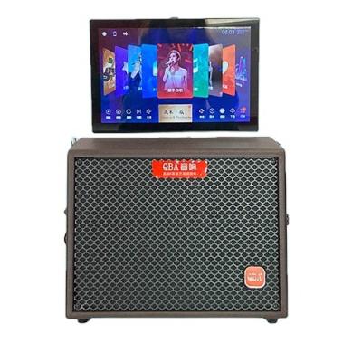 China PORTABLE radio amplifier high fidelity high power fm stereo outdoor portable HD touch screen smart video speaker for sale