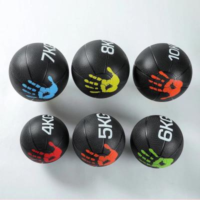 China Wholesale cheap high quality bouncy fitness ball sports arm fitness equipment ball color exercising palm type squash for sale